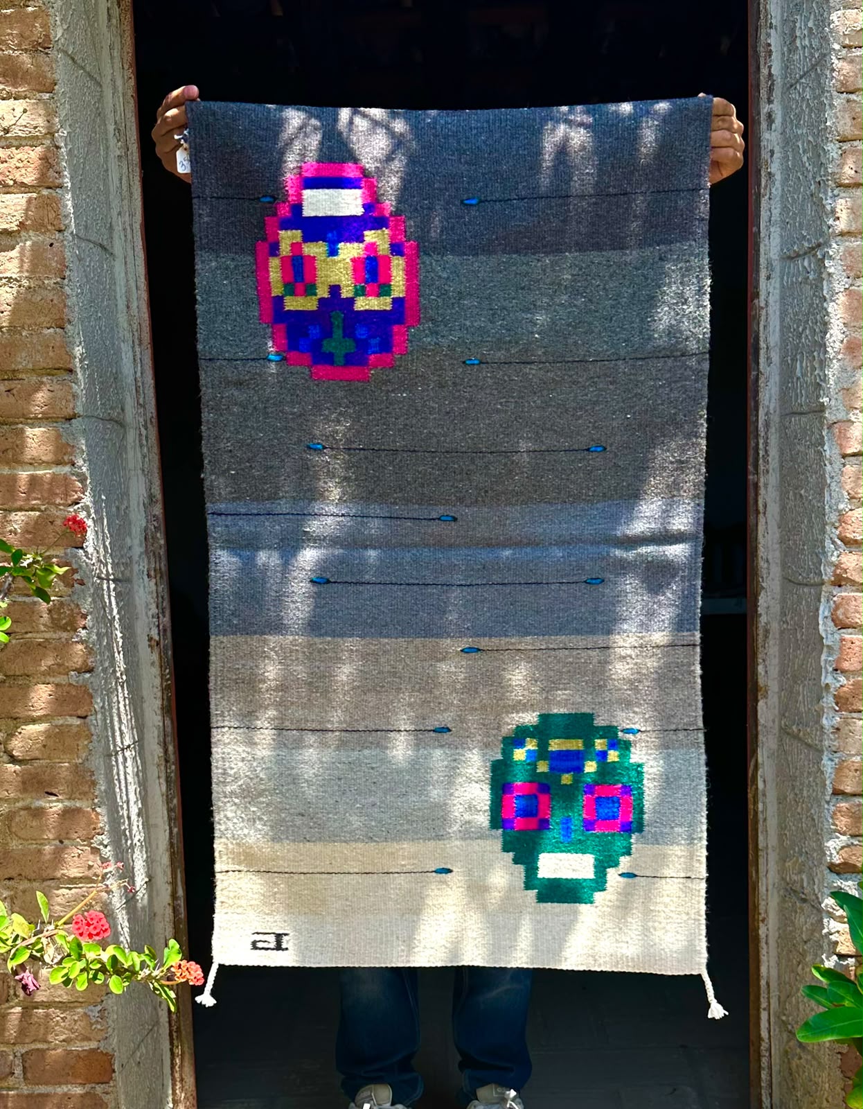 Duo Calaveras 60x100 cm