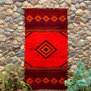 Rojo Antorcha Rug 80x150 CM